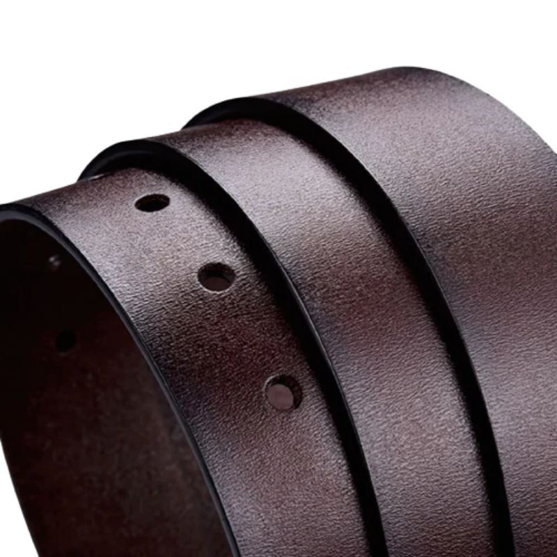 Cinto Masculino de Couro Romenzi Mens RZ475