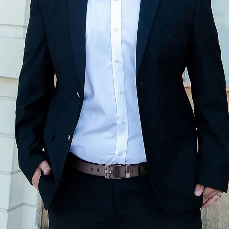 Cinto Masculino de Couro Confy