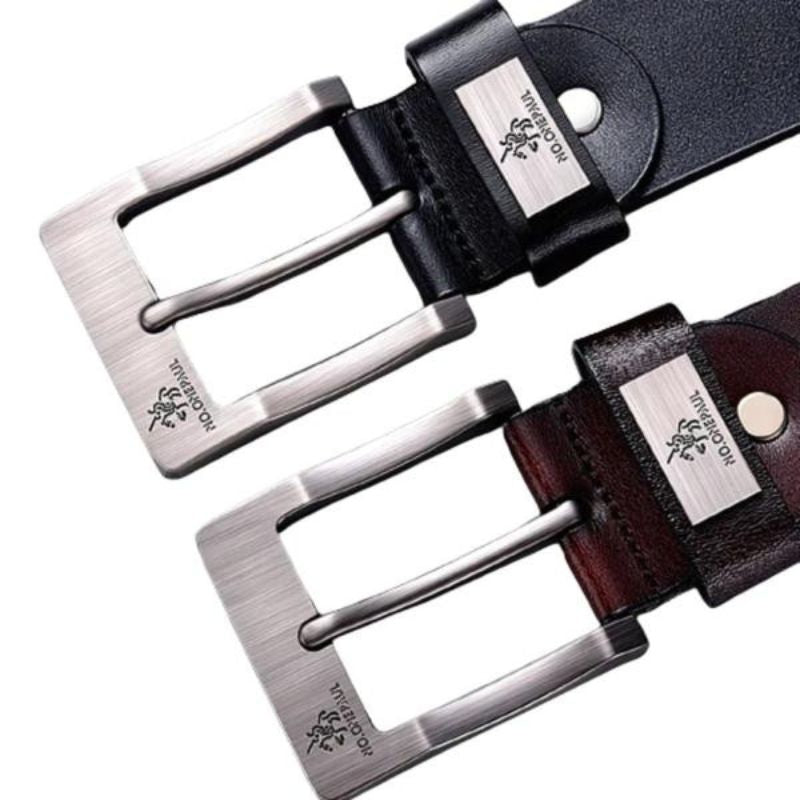 Cinto Masculino de Couro Romenzi Mens RZ475