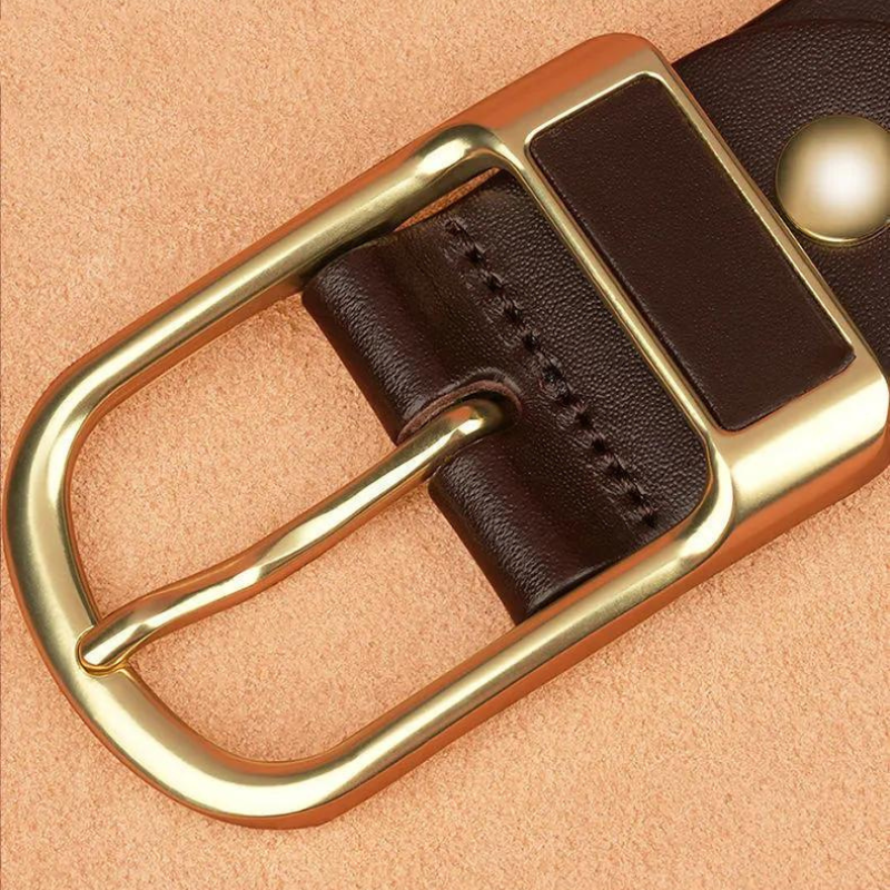 Cinto Masculino de Couro Romenzi Argos RZ469