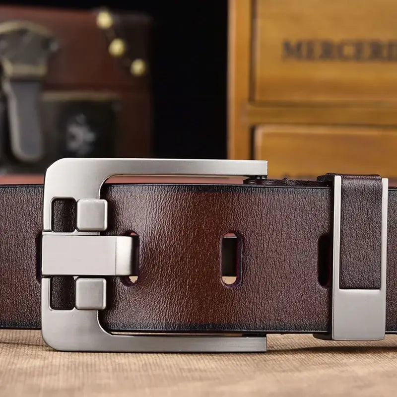 Cinto Masculino de Couro Confy