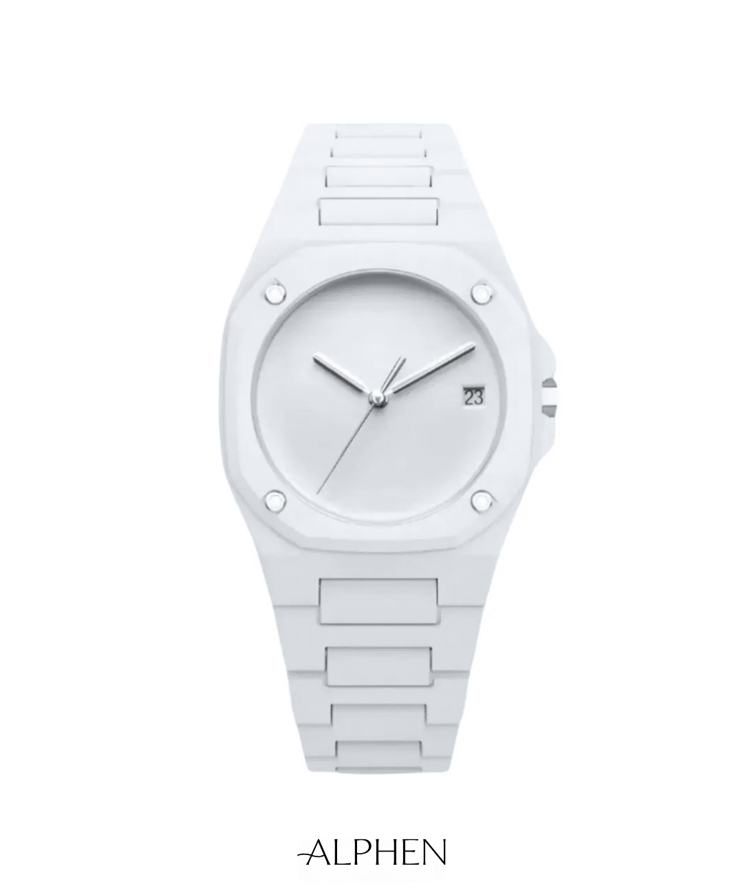 Relógio Minimalista Basic White – Luxor