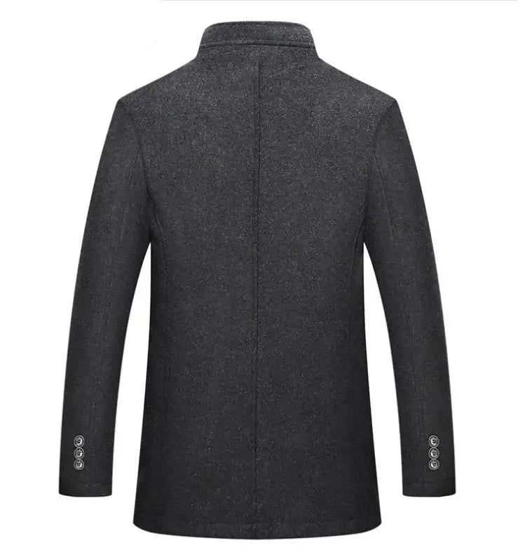 Casaco Trench Coat Masculino de Lã Grife Romenzi RZ129