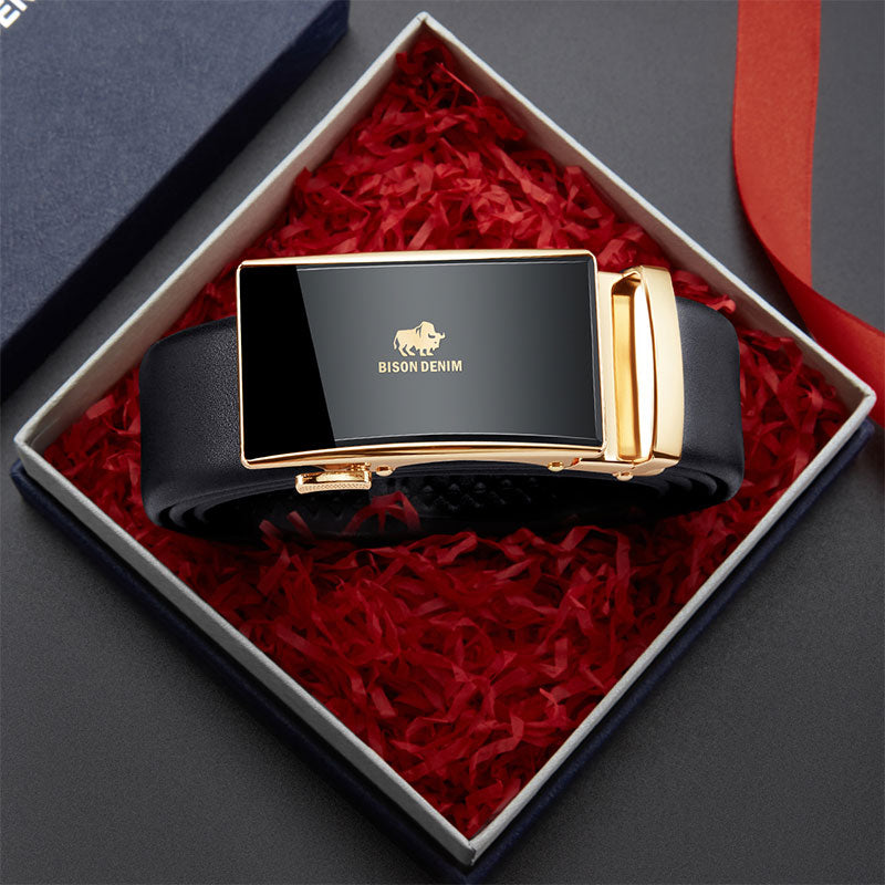 Cinto Masculino de Couro Romenzi Bison RZ476