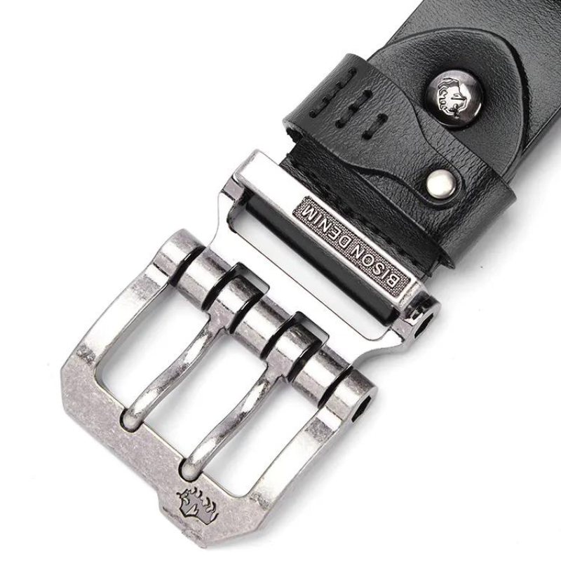 Cinto Masculino de Couro Romenzi Bison RZ472