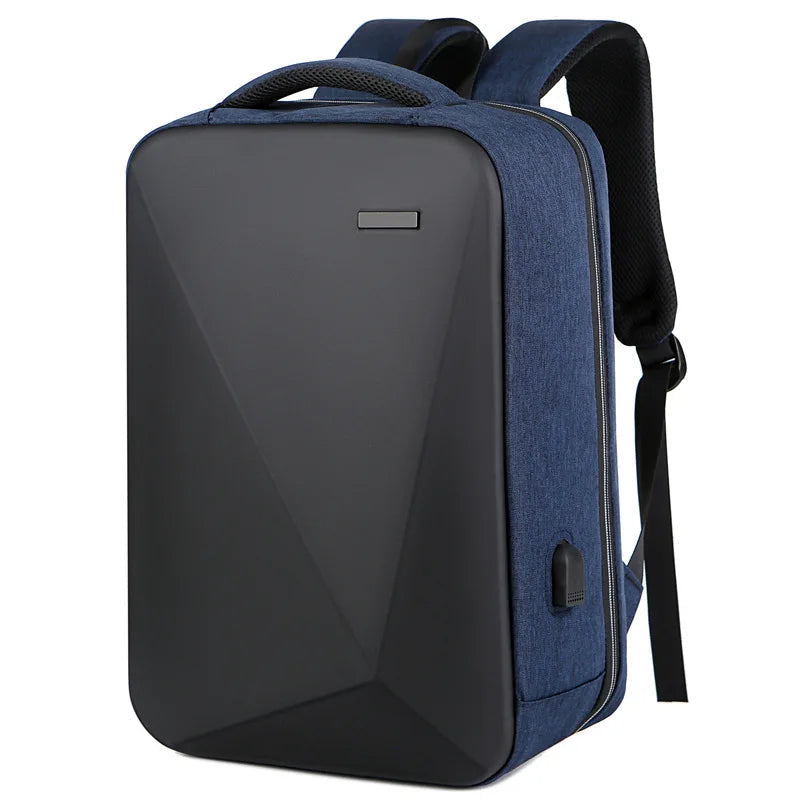 Mochila Executiva Romenzi RZ067 - Notebook 15`, Impermeável, Porta USB e Trava TSA