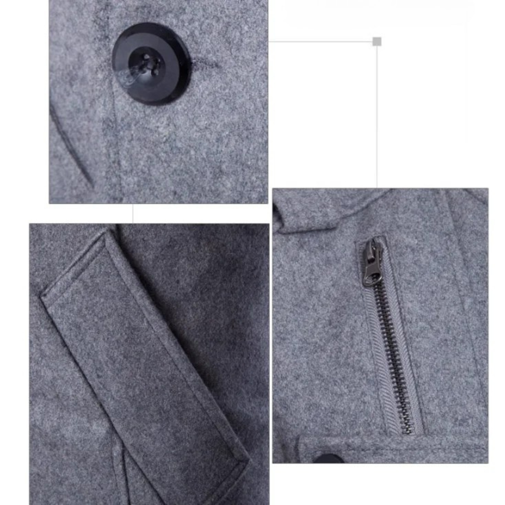 Casaco Transpassado Masculino Romenzi RZ123