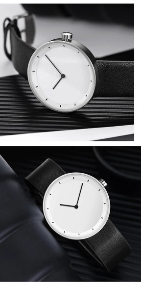 Relógio Masculino Minimalista Yazole à Prova D'Água