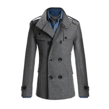 Casaco Masculino Abotoamento Duplo