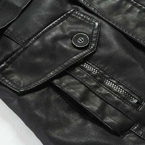 Jaqueta Longa de Couro Masculina Romenzi RZ118