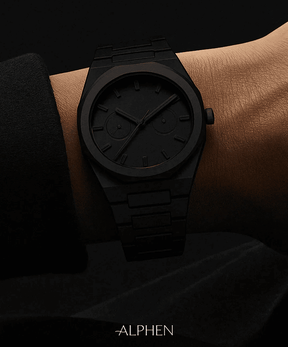 Relógio Minimalista Trident Black  – Luxor