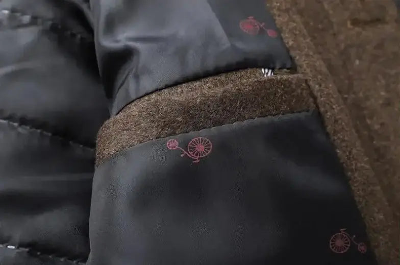 Casaco Trench Coat Masculino de Lã Grife