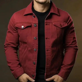 Jaqueta Jeans Masculina Slim Romenzi RZ021