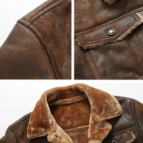 Jaqueta Masculina de Couro Romenzi Harbe RZ119