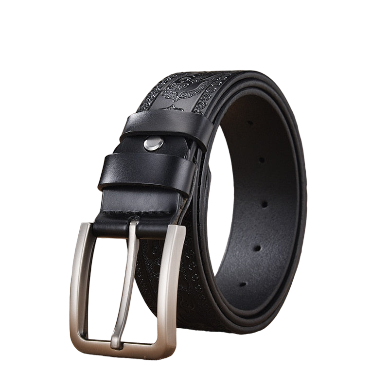 Cinto Masculino de Couro Romenzi Orion RZ465