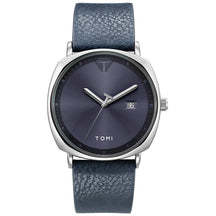 Relógio Masculino de Quartzo com Pulseira de Couro e Calendário