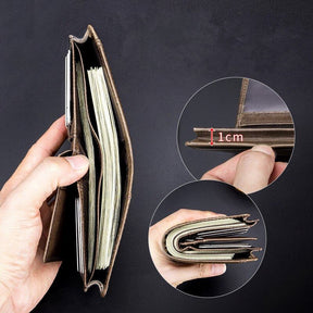 Carteira Masculina de Couro Kalel